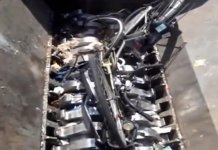 大馬力金屬破碎機(jī),金屬